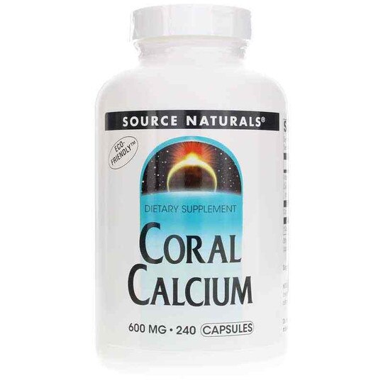 Coral Calcium 600 Mg Capsules, SNN